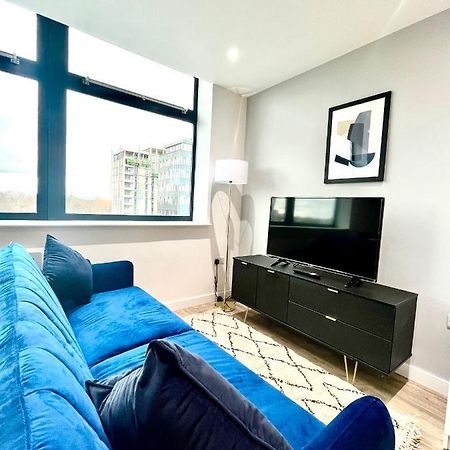 Stylish Studio Apartment Near To Old Trafford Stadium Manchester Exterior foto