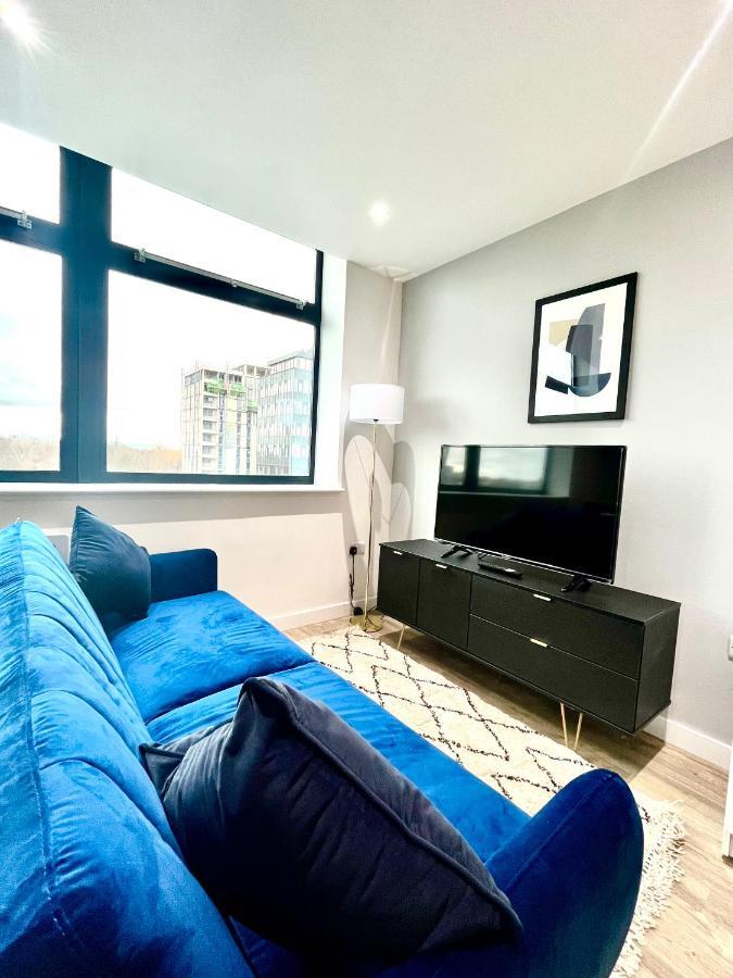 Stylish Studio Apartment Near To Old Trafford Stadium Manchester Exterior foto